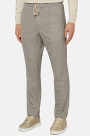 Pantalon City En Laine, gris clair, hi-res