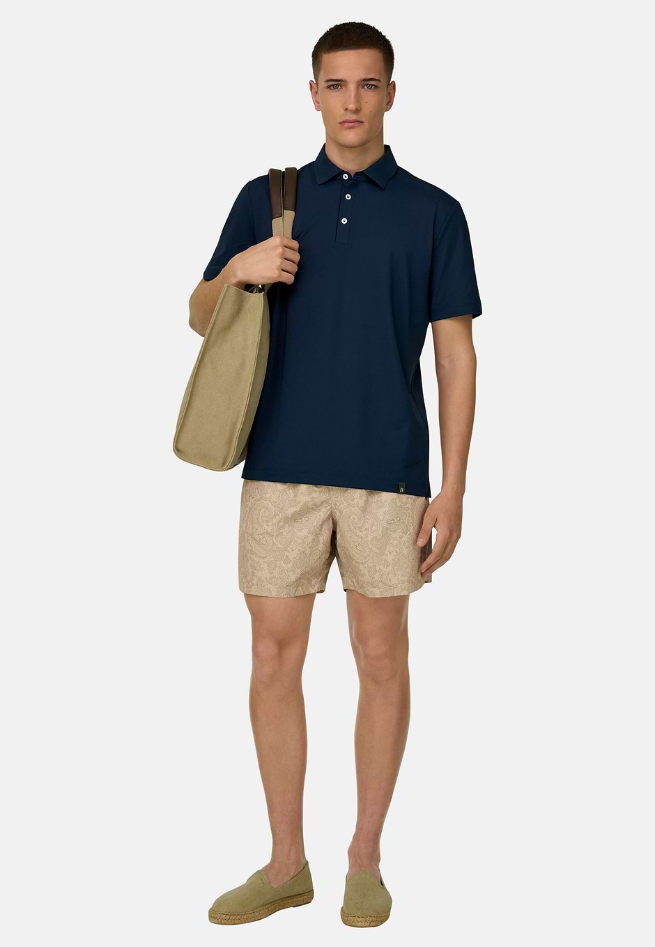 Poloshirt aus leistungsstarkem Polyester, Navy blau, hi-res