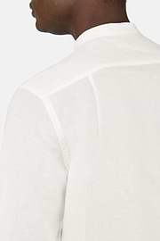 Regular Fit Tencel Linen Shirt, White, hi-res