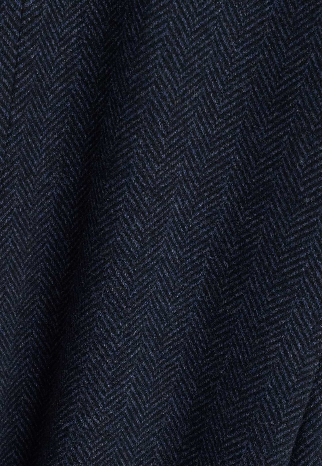 Blazer Herringbone Cotton Blend, Navy blue, hi-res, 5