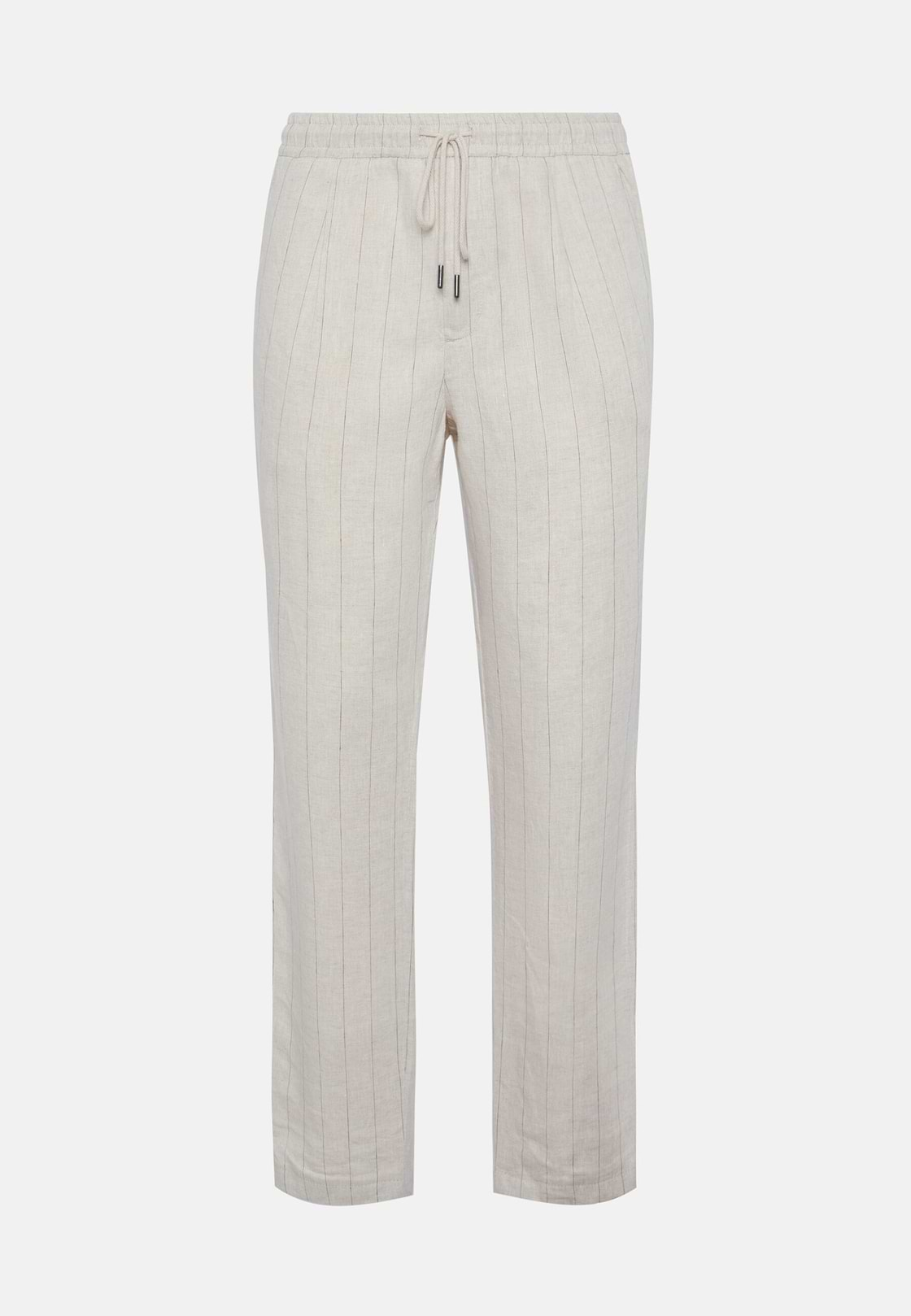 City Linen Trousers, Beige, hi-res