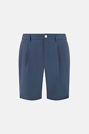 Bermuda In Cotone Con Coulisse, Air-blu, thumb, 5