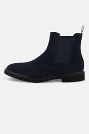 Suede Ankle Boots, Navy blue, thumb, 1