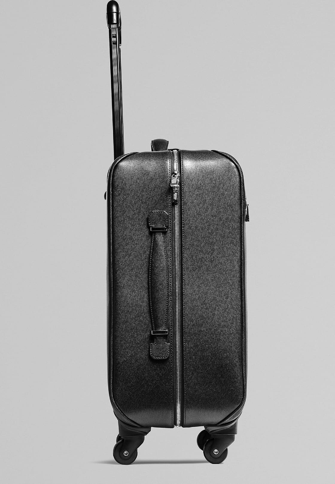 Caviar Leather Trolley Suitcase, , hi-res, 3