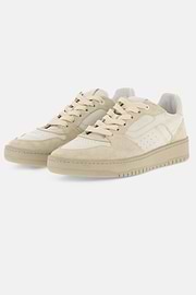 ORIGIN Trainers in Leather Blend, OFFWHITE, thumb, 3