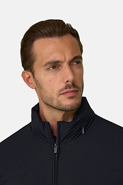 Bomber in Technical Fabric B Tech, Navy blue, thumb, 5