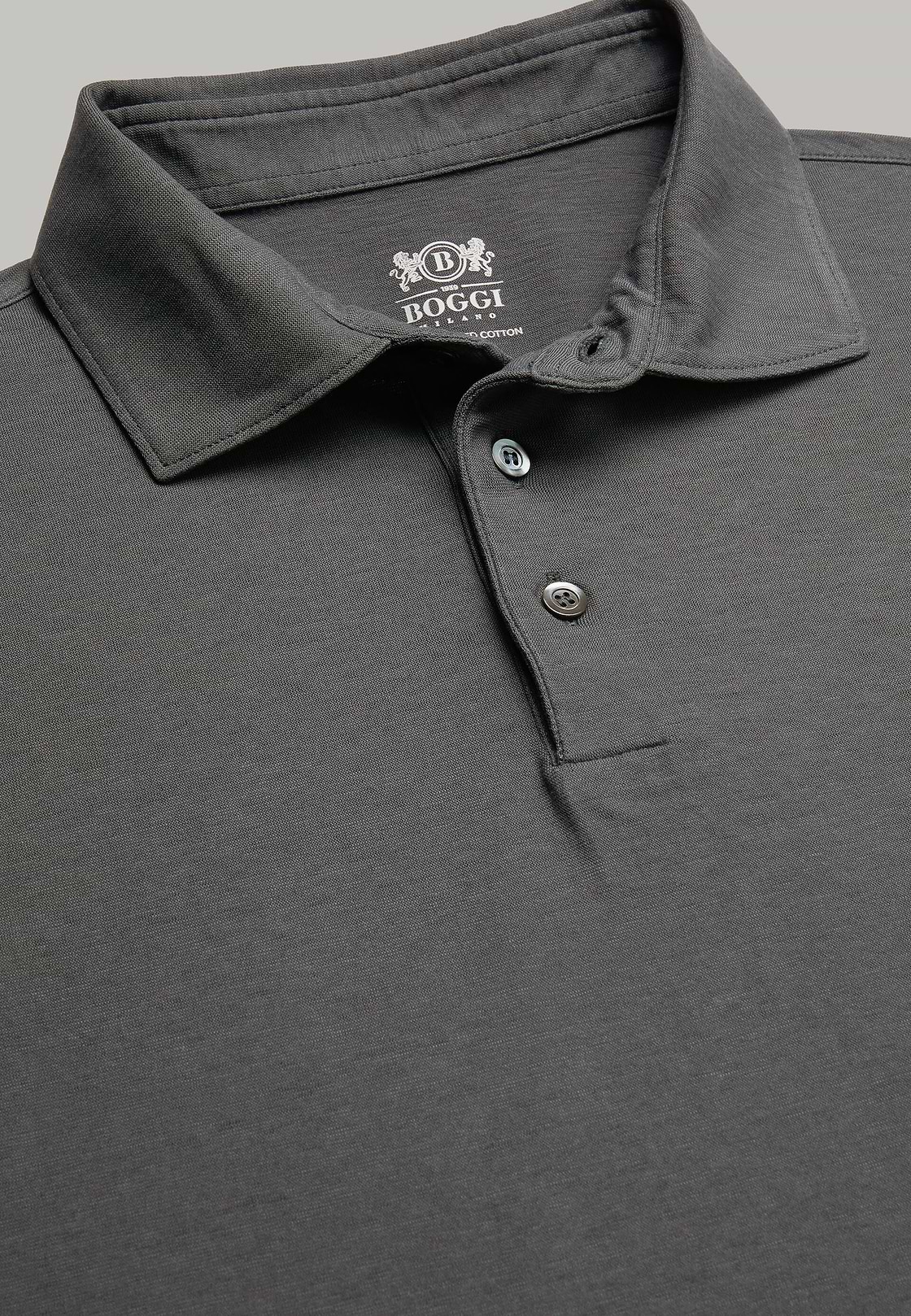 POLO IN JERSEY DI COTONE CREPE REGULAR FIT, , hi-res, 3