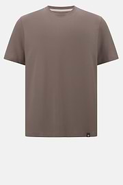 T-shirt En Piqué Performant S.Cafè®, Taupe, hi-res