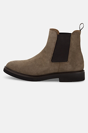 Suede Ankle Boots, Taupe, thumb, 1