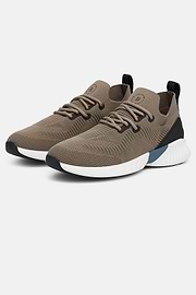 Willow Trainers in 75% Recycled Yarn, Taupe, hi-res
