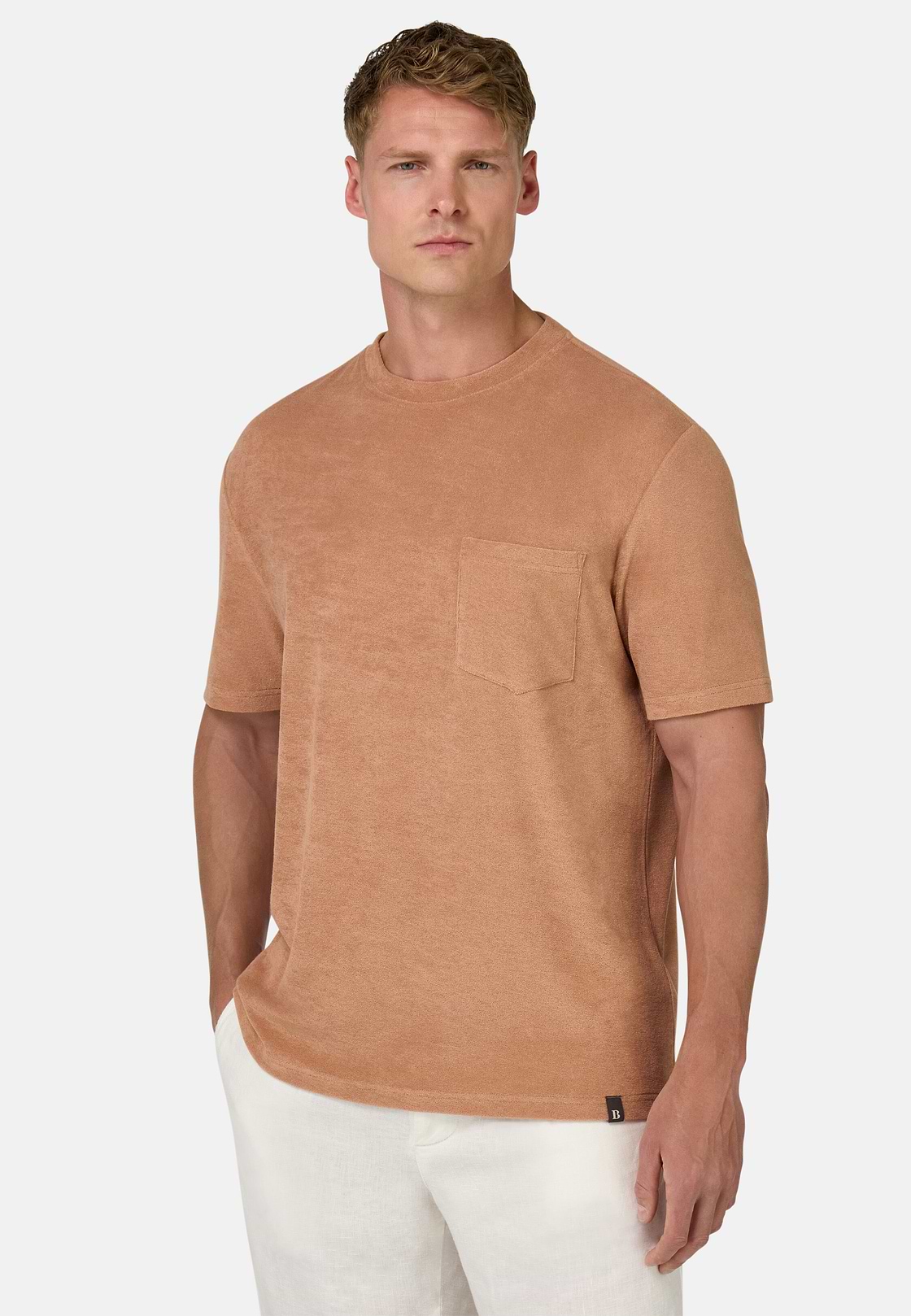 Cotton/Nylon T-Shirt, Rot, hi-res, 2