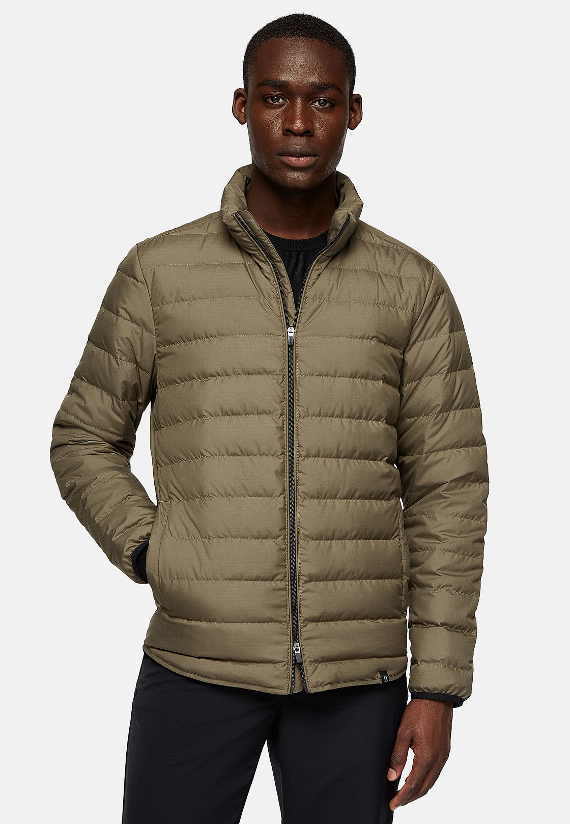 Bomberjacke aus Technischem Gewebe, Militärgrün, hi-res