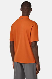 Pikee-Polo Cool Jade-Fresh, Orange, hi-res