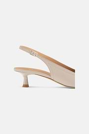 Zapato Slingback De Piel, Arena, thumb, 3