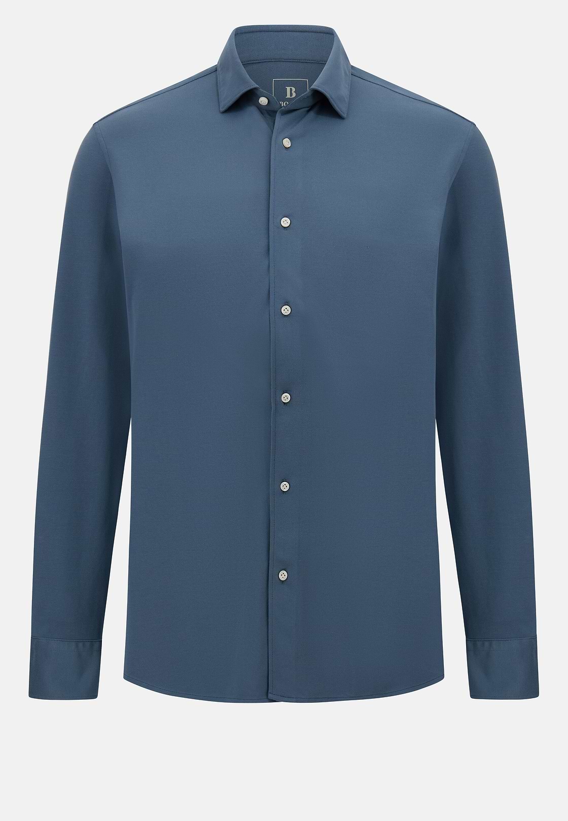 Polohemd Aus Leistungsstarkem Pikee S.Cafè®Regular, Air-blau, hi-res