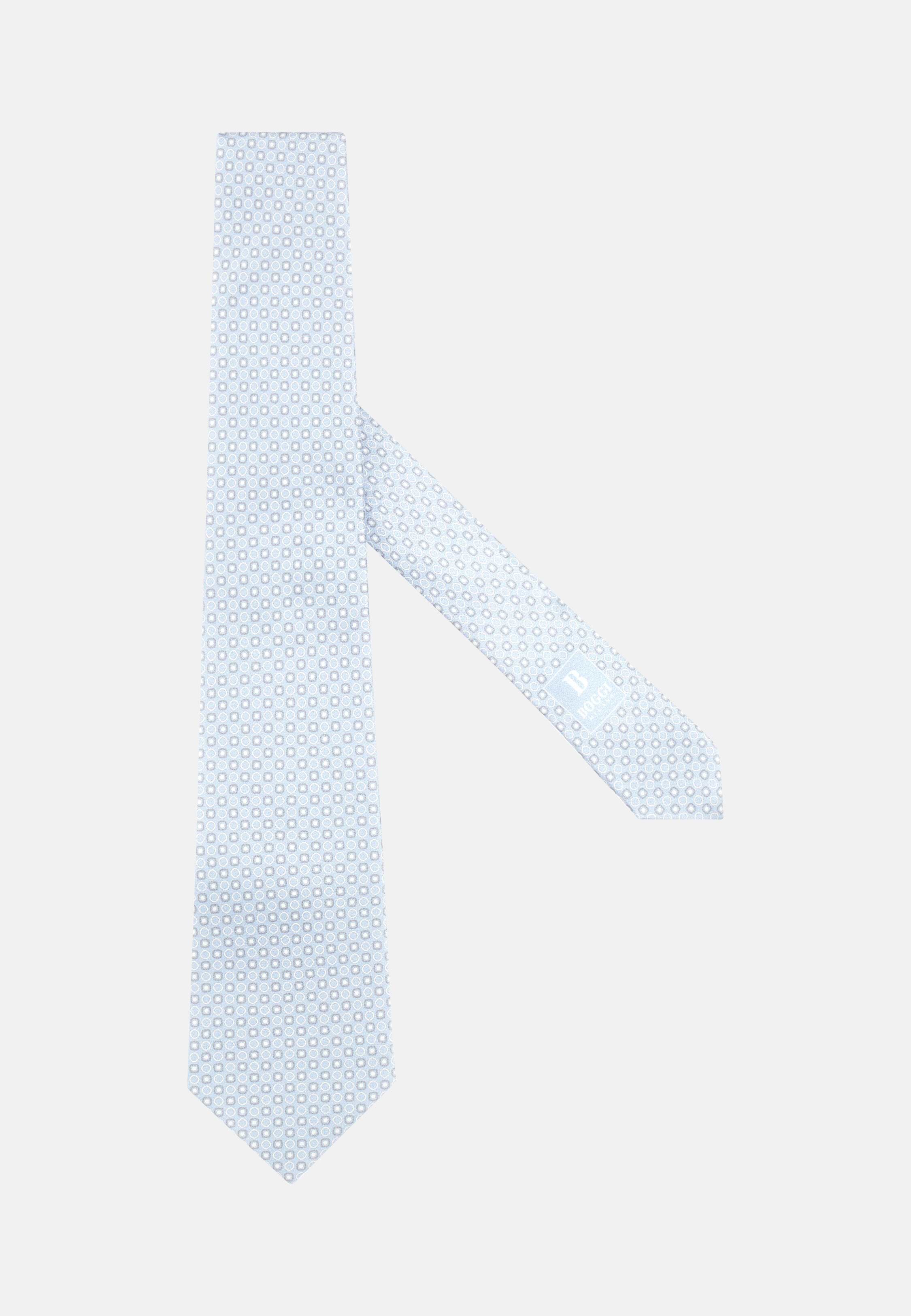 Viola Milano - Cravatta in Maglia di Seta a Pois - Navy/Bianco - Handmade in Italy - Luxury Exclusive Collection Viola Milano - Cravatta in Maglia di Seta a Pois - Navy/Bianco - Handmade in Italy - Luxury Exclusive Collection