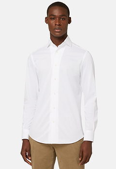 Polo Camicia In Jersey Giapponese Regular Fit