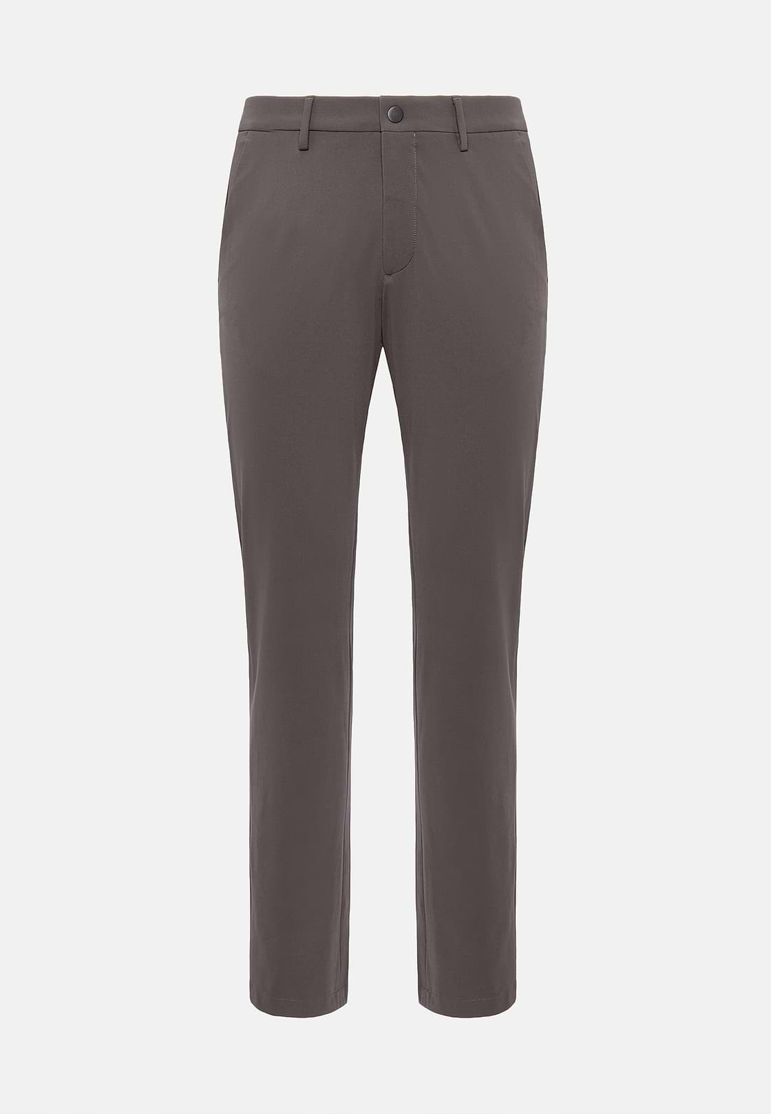 Pantalon En Nylon Extensible B Tech, Gris foncé, hi-res