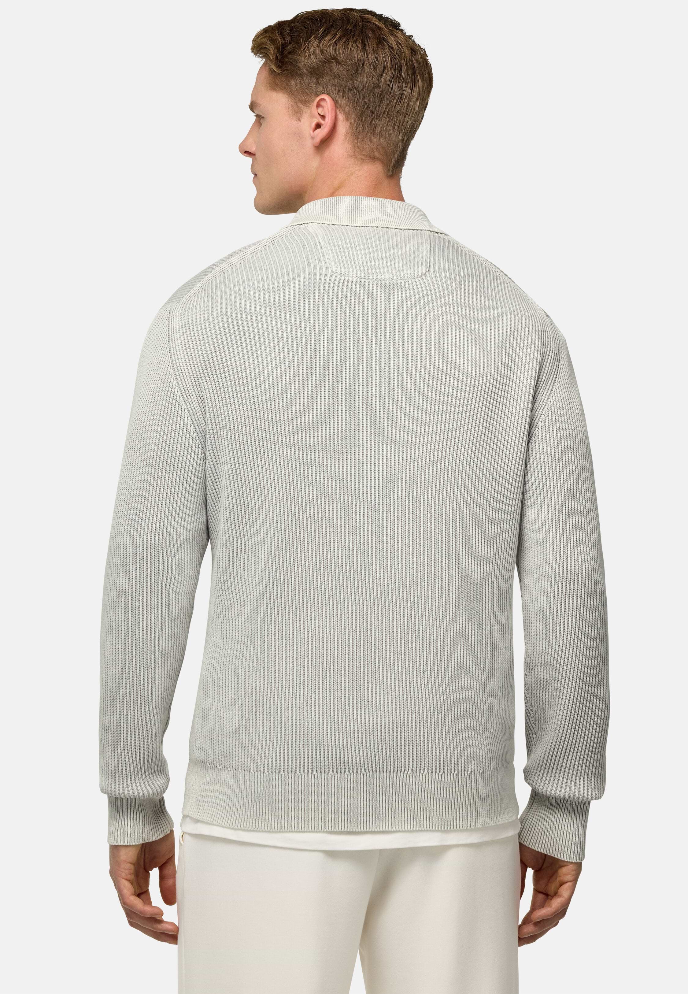 Men's 100% Organic Cotton Knitted Polo Shirt | Boggi Milano