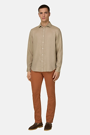 Vaquero De Algodón y Tencel Elástico, Red, thumb, 2