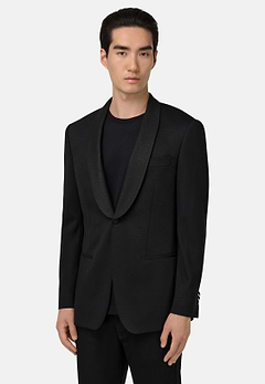 B Jersey Pure Wool Jacket
