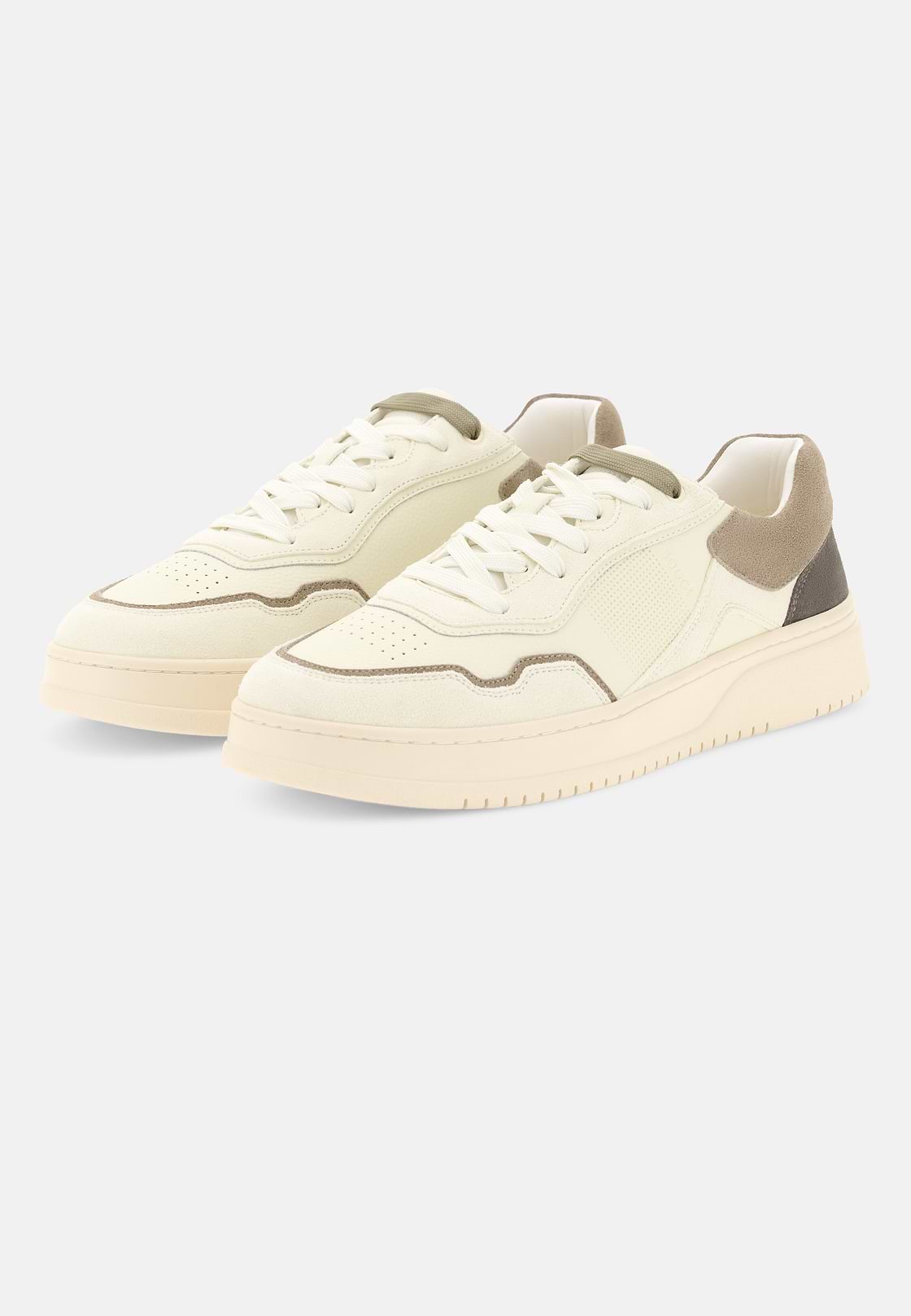 Sneaker Journey aus Ledermix, Creme, hi-res, 3