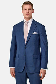 Pure Tropical Wool Suit, Indigo, thumb, 1