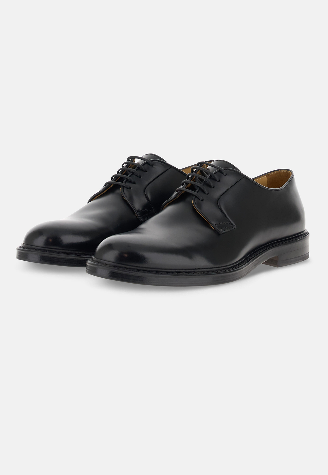 Sapatos Oxford de couro, Black, hi-res, 3