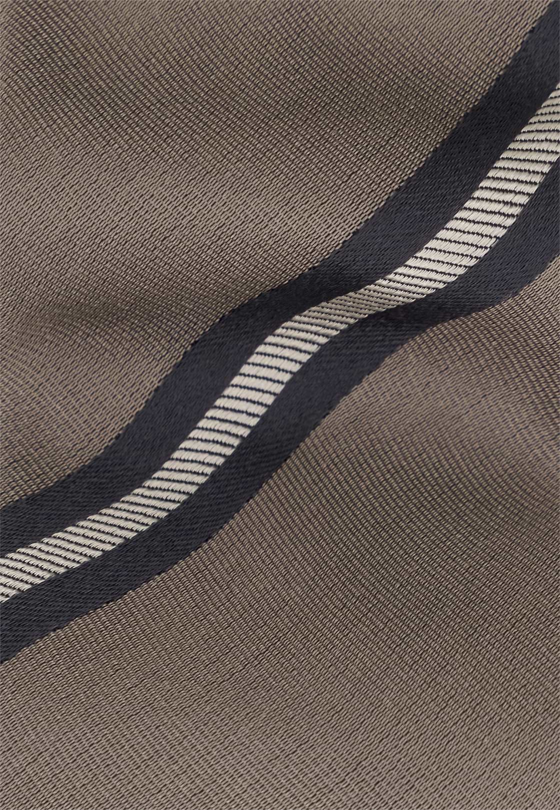 Tie Regimental Pattern in Silk, Taupe, hi-res, 2