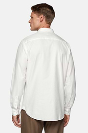 Regular Fit Cotton Shirt, White, hi-res