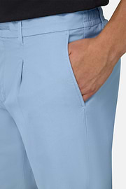 Bermuda Summer En Coton Extensible, Bleu clair, thumb, 4
