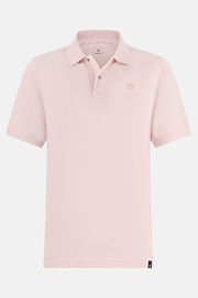 Polo In Pique Di Cotone Regular Fit, Rosa, thumb, 5