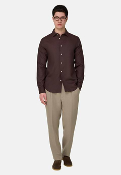 Regular Fit Tencel Linen Shirt