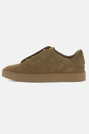 Essence Suede Trainers, CAML, thumb, 1