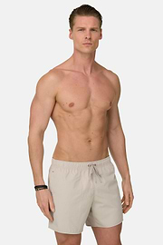 Plain Technical Swimsuit, Sand, thumb, 3