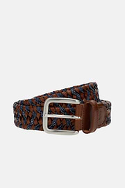 Ceinture tressée Extensible, Marron, hi-res