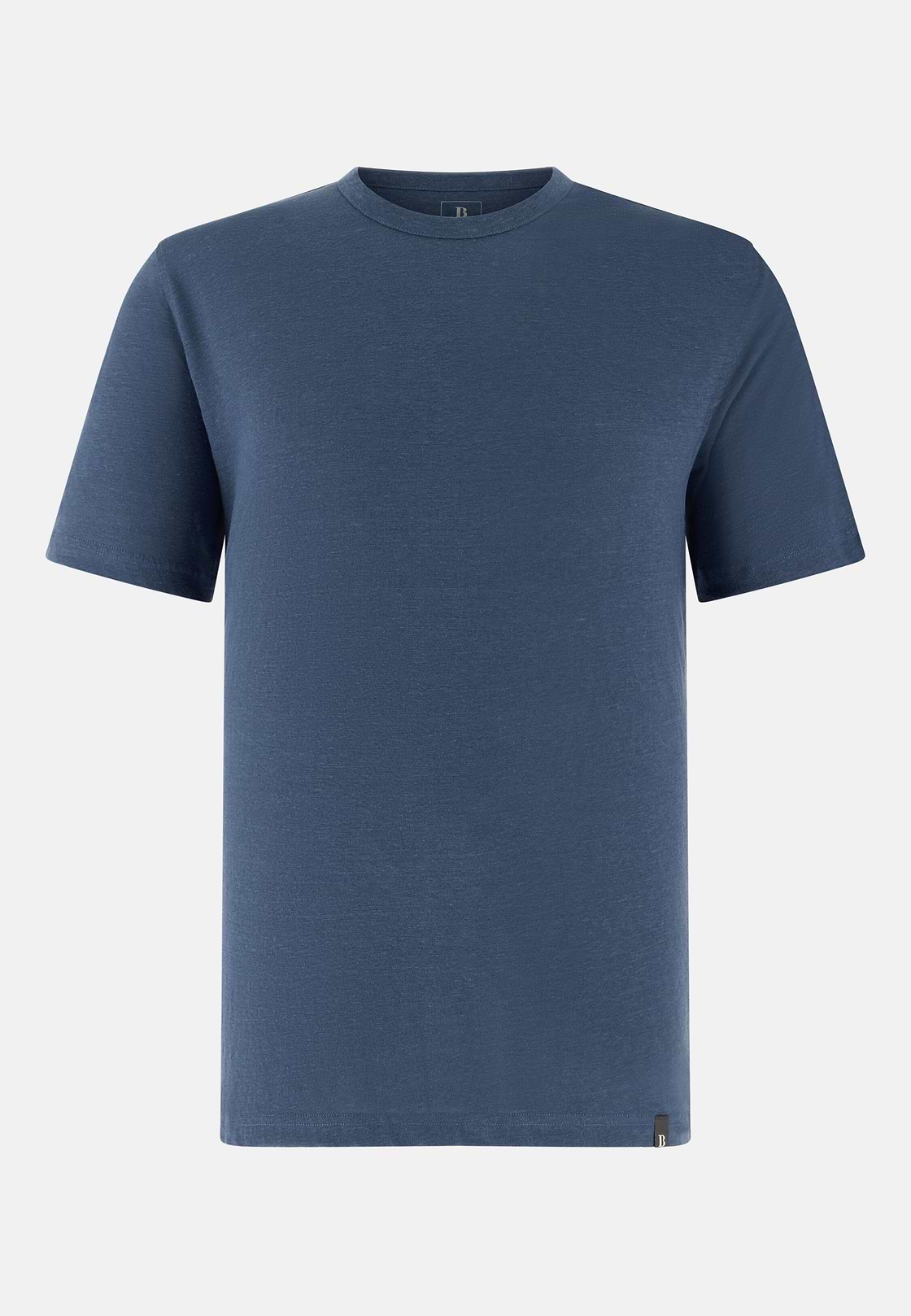T-shirt En Jersey De Lin Extensible, Air-bleu, hi-res, 5