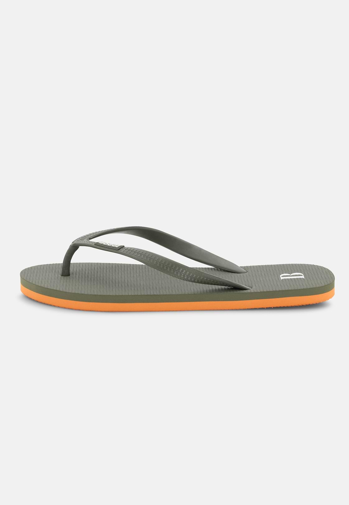 Rubber Flip-Flops, Military Green, hi-res, 1