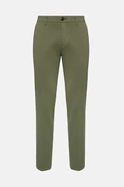 Stretch Cotton/Tencel Pants, Military Green, hi-res