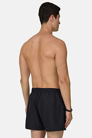 Plain Technical Swimsuit, Black, thumb, 3