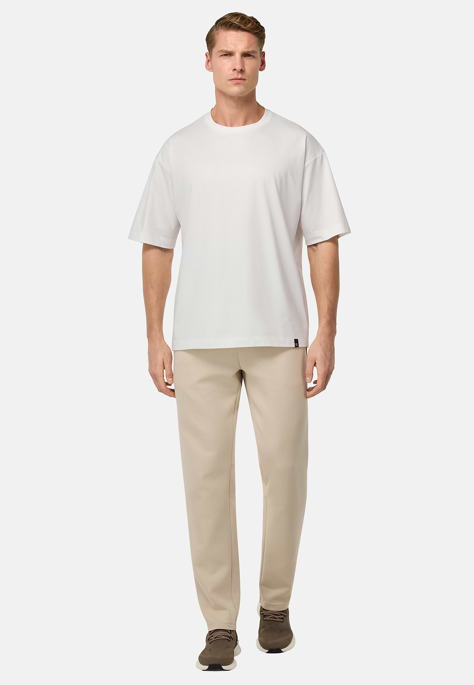 High-Performance S.Cafè® Jersey T-Shirt, White, hi-res