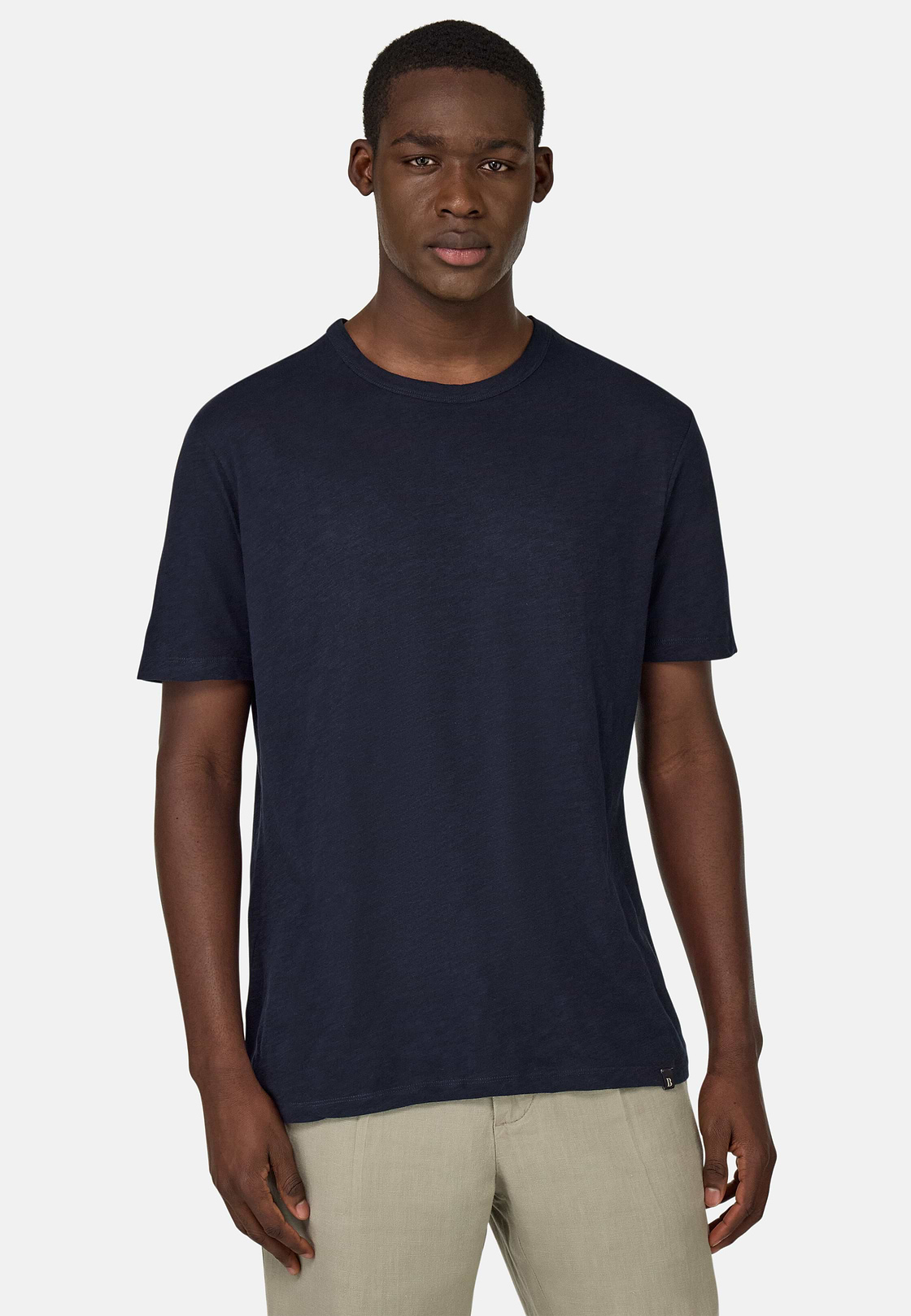 Cotton Jersey T-Shirts, Navy blue, hi-res