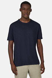 Cotton Jersey T-Shirts, Navy blue, hi-res