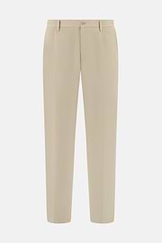 Cotton Linen Trousers, Taupe, thumb, 1