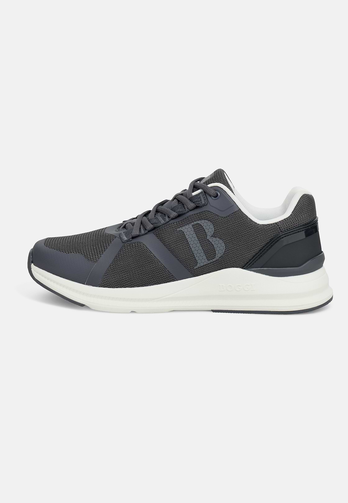 Technical Fabric Trainers, Grey, hi-res