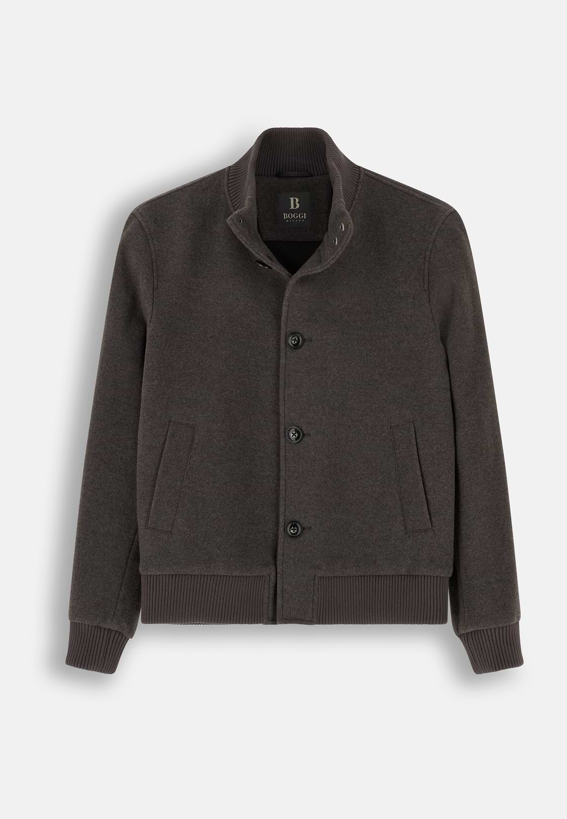 Jacket in Wool Blend, Taupe, hi-res, 6