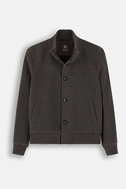 Jacket in Wool Blend, Taupe, thumb, 6