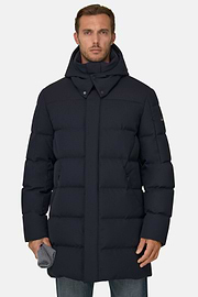 Parka Goose Down B Tech, Navy blue, thumb, 1