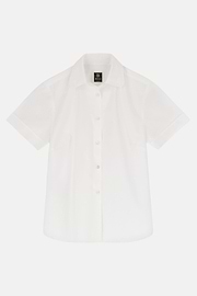 Camicia In Cotone Regular Fit, Bianco, thumb, 5