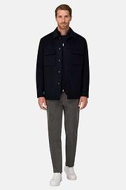 Shacket Wool Cashmere, Navy blue, thumb, 2
